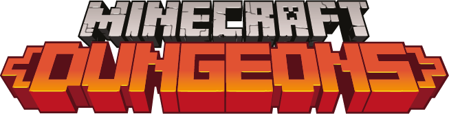 Minecraft Dungeons Unused Logo